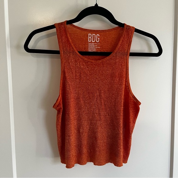 Urban Outfitters BDG Godfather Cropped Tank Top | Size M - Picture 2 of 3
